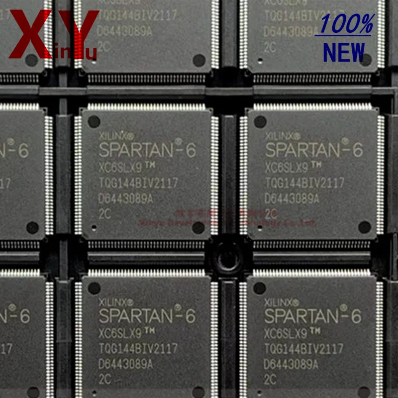 100% Originálne Nové XC6SLX9-2TQG144C XC6SLX9 TQFP144