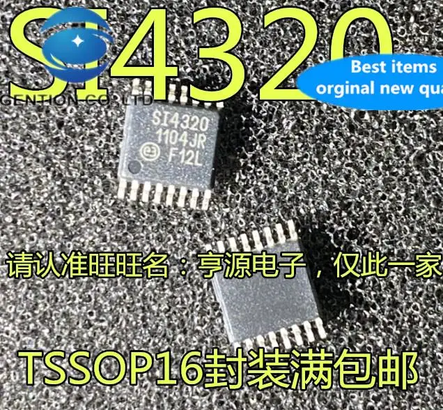 10pcs 100% pôvodnej nové SI4320-J1-EZP TSSOP16 Silkscreen SI4320 Bezdrôtový RF