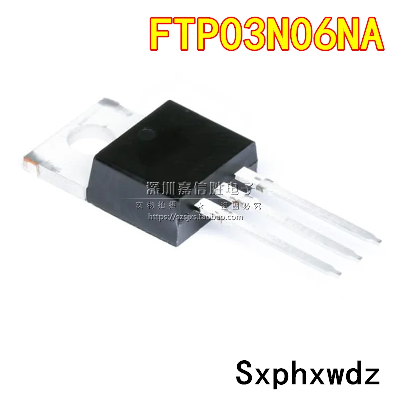 10PCS FTP03N06NA 230A60V DO 220 nový, originálny Výkon MOSFET tranzistorov