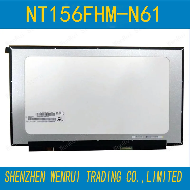 15.6 palce Notebook, LCD displej NT156FHM-e61 aplikácie Pre ASUS FL8700F matrix panel displeja nahradenie eDP 30pins FHD 1920*1080
