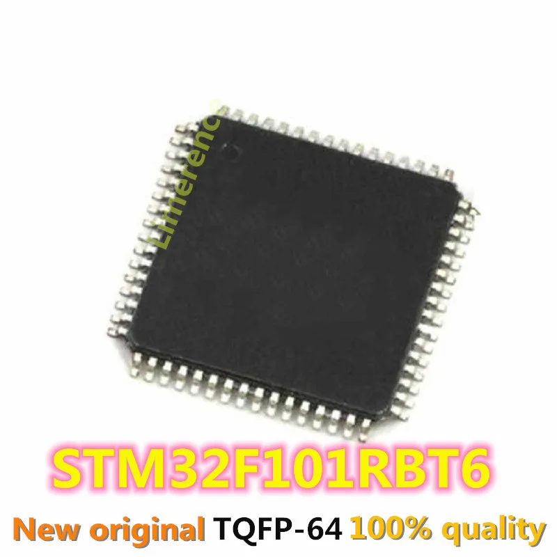 1PCS Nový, originálny STM32F101RBT6 LQFP64 microcontroller čip microcontroller čipy 