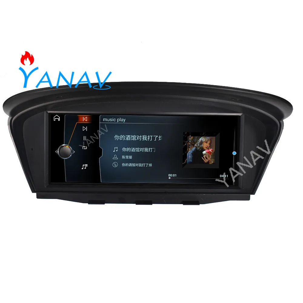 2 DIN autorádia Android Stereo Prijímač Na BMW E60 E61 2003-2008 GPS Navigáciu Video, Dotykový Displej Multimediálneho Systému MP3 Prehrávač