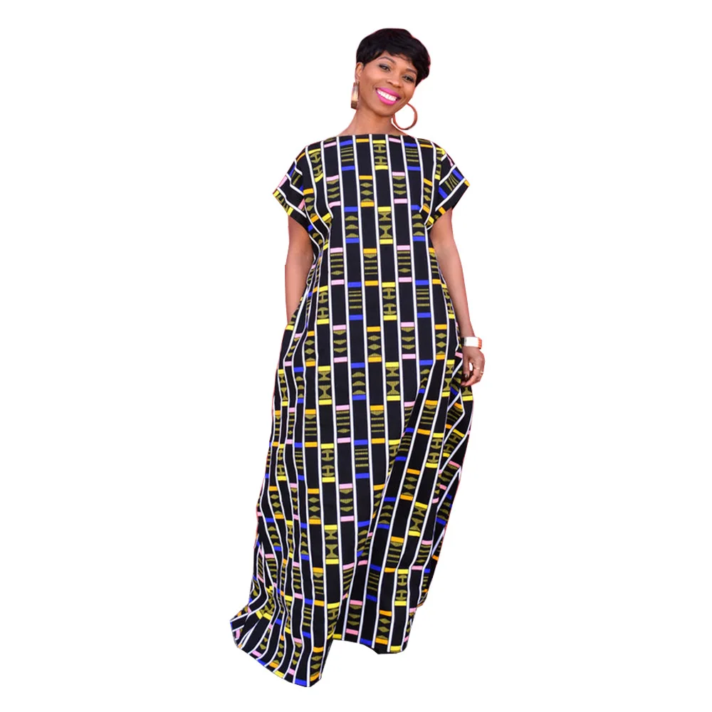 2022 Afriky Šaty pre Ženy, Nový Dashiki Bežné Ankara Večierok Župan Africkej Ženy Tlač Dlhé Šaty Letné Oblečenie