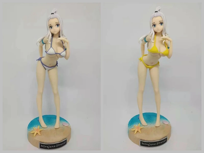 28 cm snímateľný Víla Chvost Obrázok Mirajane elza súbory na Scarlet Plavky Anime Dievča PVC Akcie Obrázok Toy Model Kolekcie Bábika