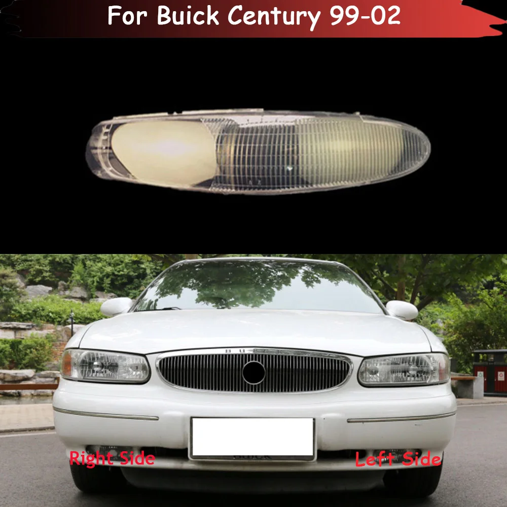 Auto Predného Svetlometu Objektív Sklo Auto Shell Svetlomet Prípade Tienidlo Vedúci Svetlo Lampy Kryt Lampcover Pre Buick Century 1999~2002