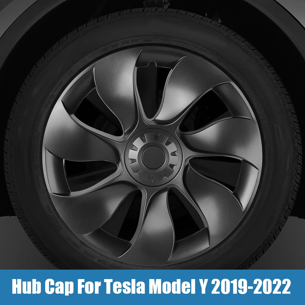 Auto Príslušenstvo 4PCS Hub Spp Úplné Pokrytie Automobilový Hubcap Pre Tesla Model Y 2019-2022 19 Palcový Náhradné Koleso s diskom Spp Auta