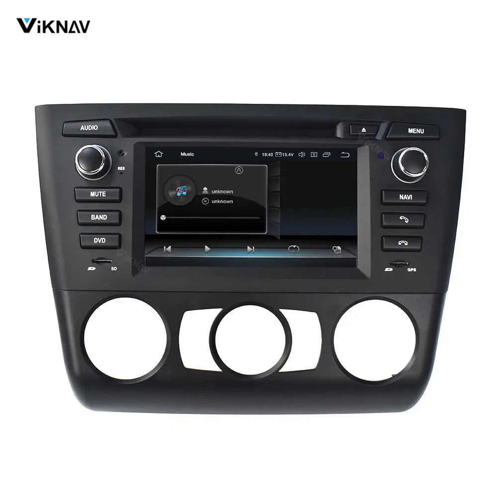 auto rádio multimediálny prehrávač pre BMW E81 E82 E88 2004 a Ďalej android auto audio GPS navigácie stereo video prehrávač displej 2 din