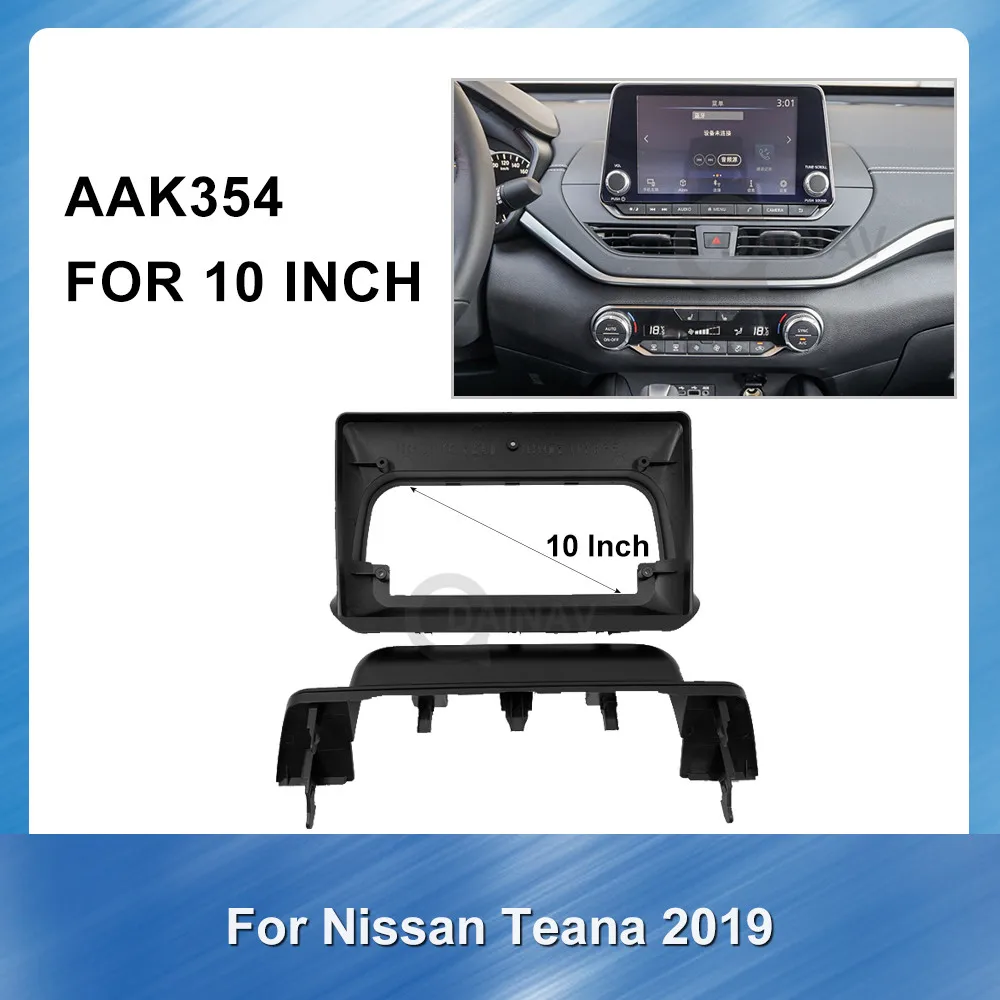 Autorádio rám Fascia pre NISSAN Teana 2019 auto Montáž Auto DVD Audio horný Rám Adaptér prehrávač Rám Stereo prijímač