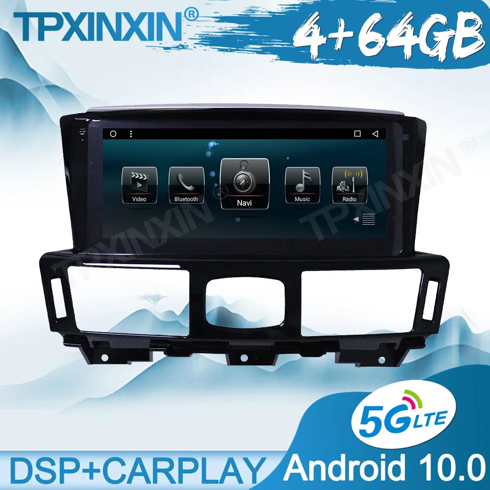 Bezdrôtové Carplay 4G+64 G Android Pre Infiniti Q70L M25 M35 Jednotky Multimediálny Prehrávač Auto Rádio magnetofón GPS Navigácie DSP IPS