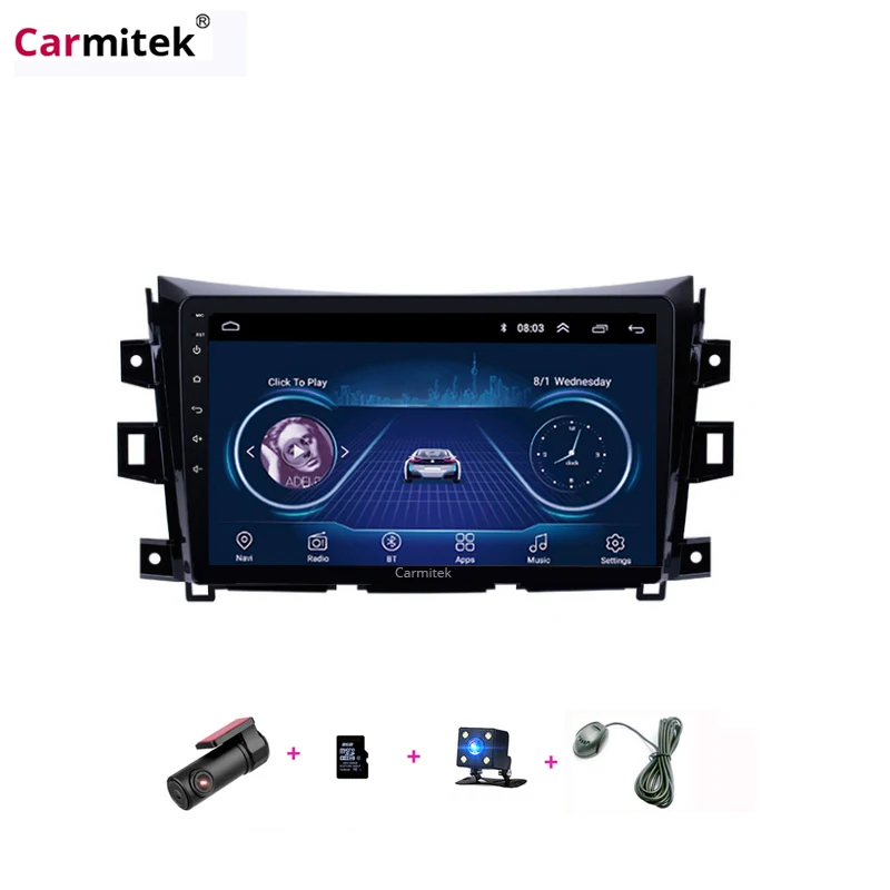 Carmitek Android 2 Din GPS autorádia Pre Nissan NAVARA Hranici NP300 2011 2012 2013 2014 2015 2016 Vedúci Jednotky Multimediálny Prehrávač