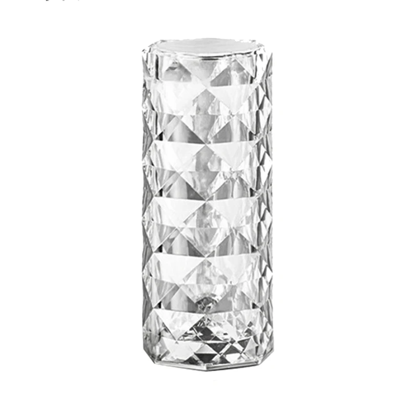 Crystal Dotyk stolná Lampa LED Nočné Svetlo 16 Farieb, stolná Lampa USB Nabíjateľné stolná Lampa Ruže Diamond Lampa Tabuľka