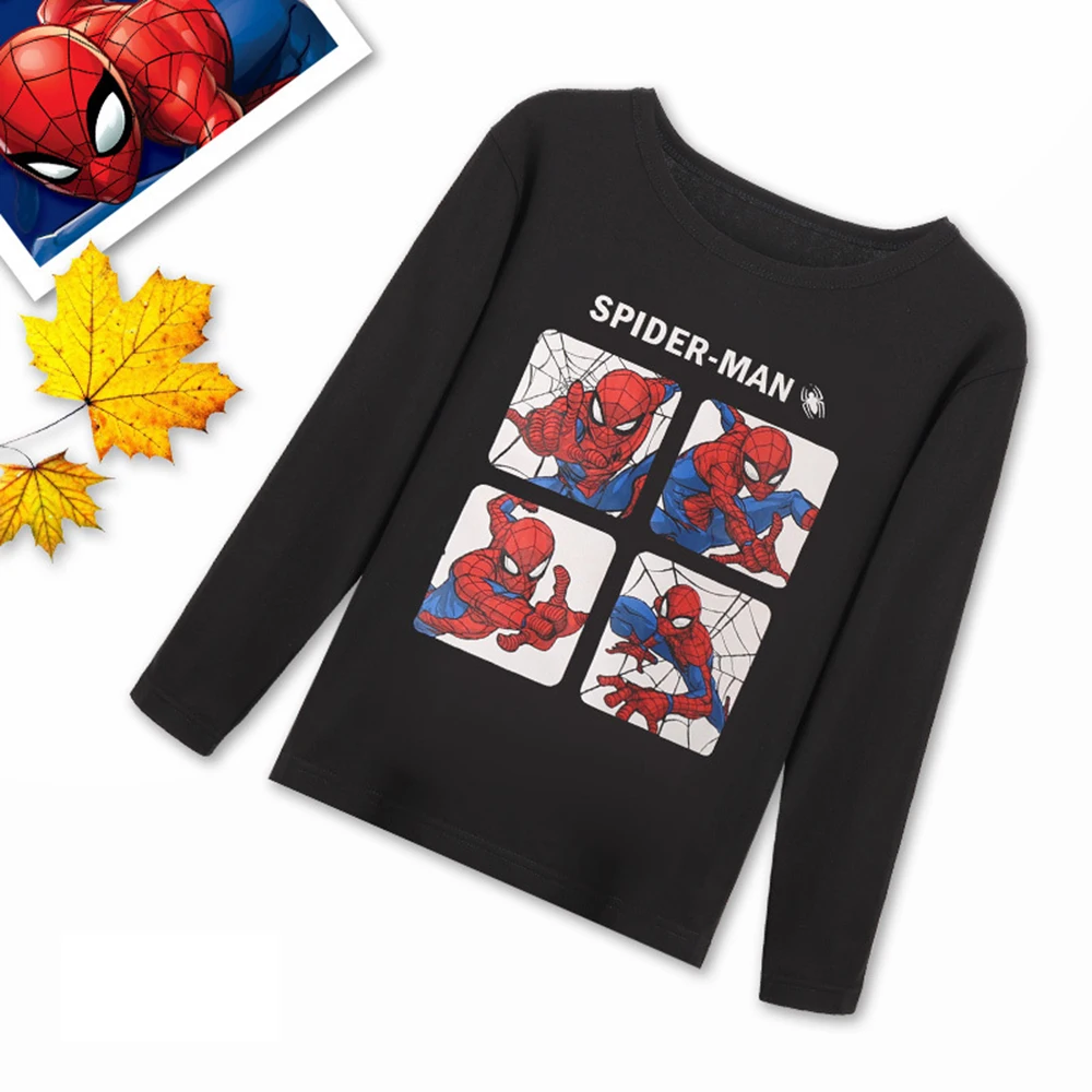 Disney Spiderman Kapitán Amerika Deti Košele T-Shirt pre Deti, Dievčatá, Chlapcov Dieťa detský Bavlna Cartoon Topy Oblečenie Oblečenie