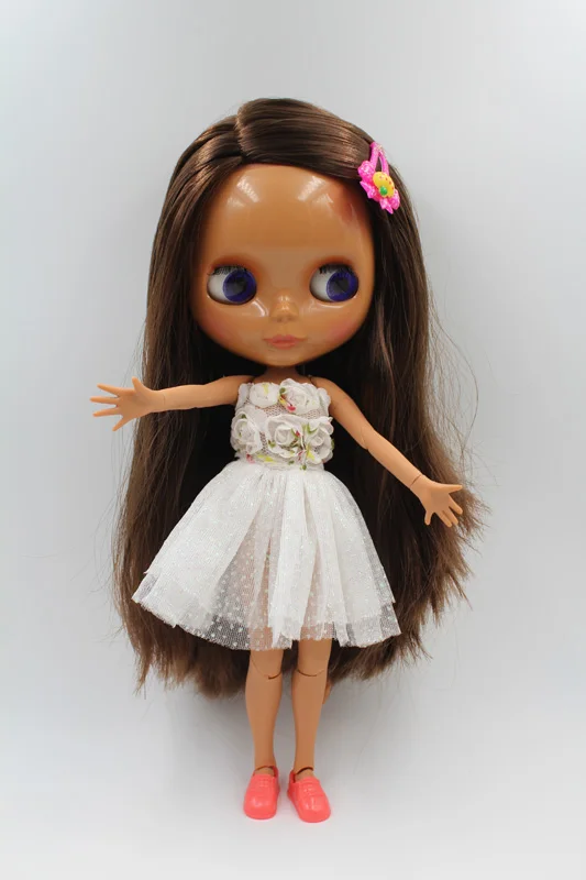 Doprava zadarmo BJD spoločné RBL-225J DIY Nahé Blyth bábika narodeniny darček pre dievča, 4 farby, veľké oči bábiky s krásne Vlasy roztomilá hračka