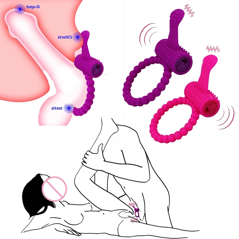 dospelých, Sexuálne Hračky Pre Mužov Silné Penis Stoporený Masturbácia Nástroje Vibračný Penis Krúžok Klitorálny Stimulátor Erotické pomôcky Sex Shop