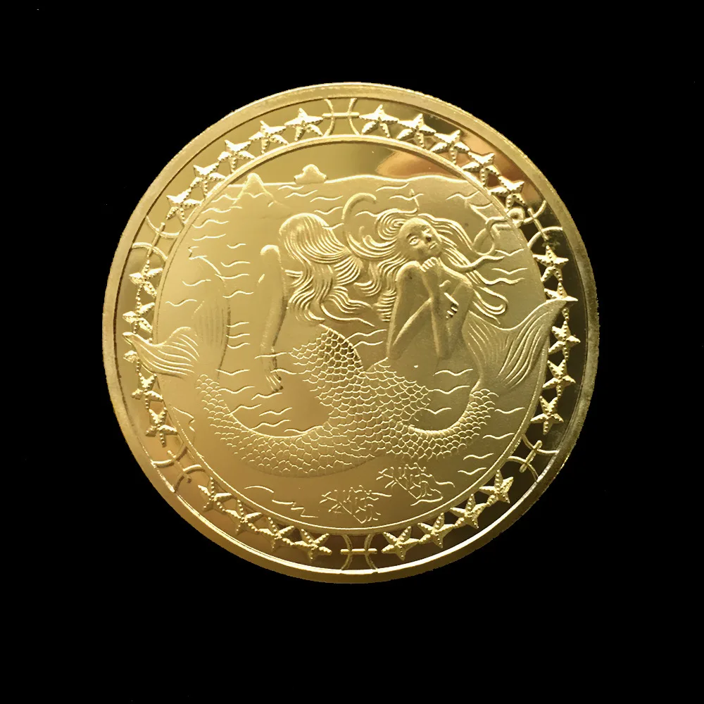 Dvanásť Súhvezdí Šťastie Zlaté Mince Ryby Pamätné Mince