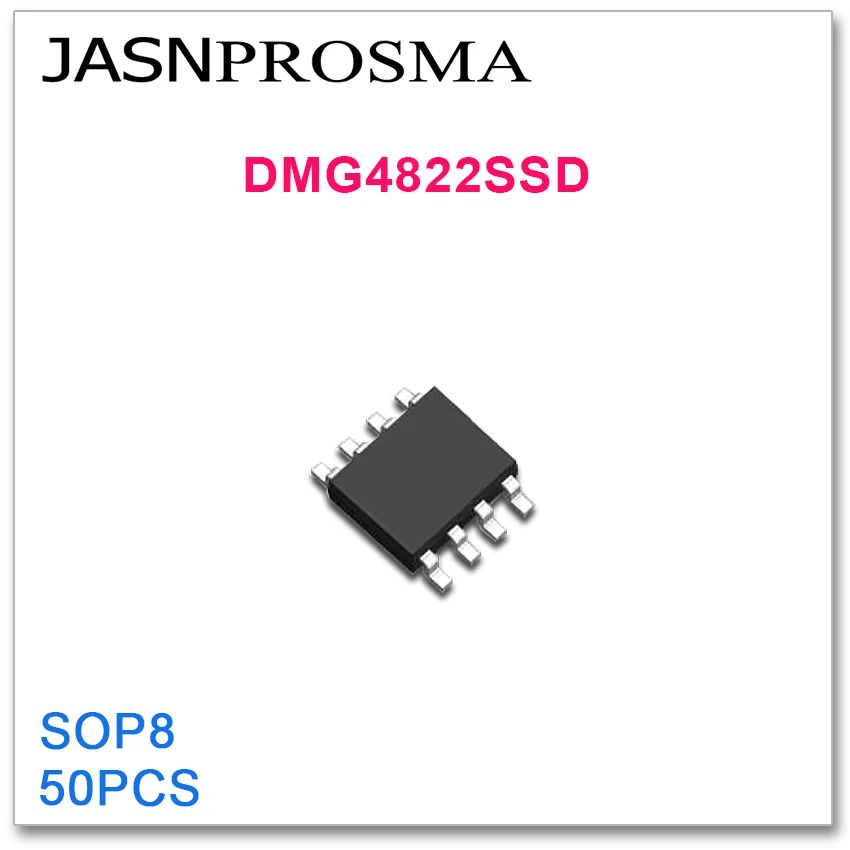 JASNPROSMA 50PCS SOP8 DMG4822SSD Vysokej kvality 4822 DMG SSD