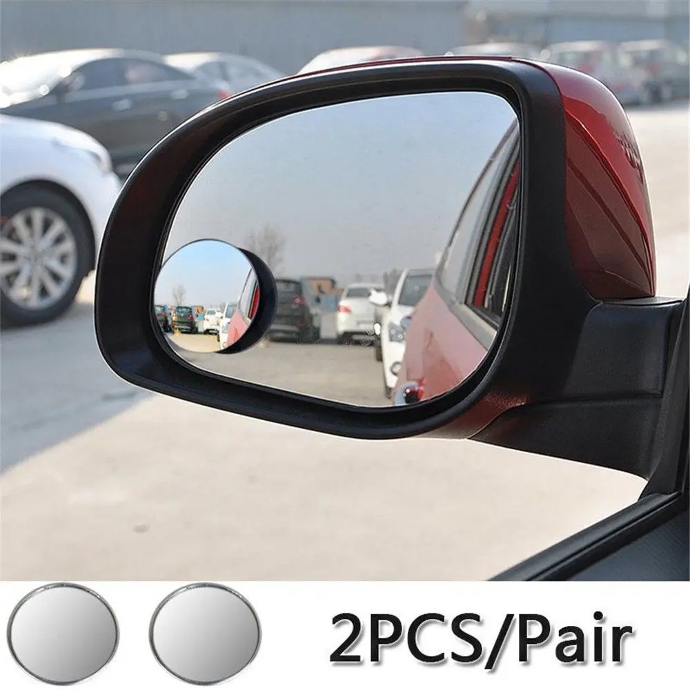 Kolo Auto Spätné Zrkadlá 2 Kusy Blind Spot Strane Malého Zrkadla, Vypuklé Široký Uhol Nastaviteľný Sticky Auto Vonkajšie Príslušenstvo