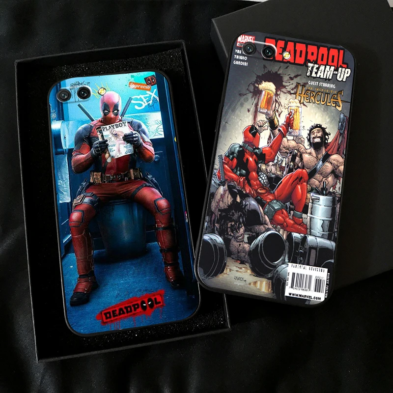 Marvel Deadpool Pre Huawei Honor 9X 10X Lite Pro Pre Česť 10 10i 9 9A Telefón Prípade Silikónový Kryt Späť Carcasa Funda TPU