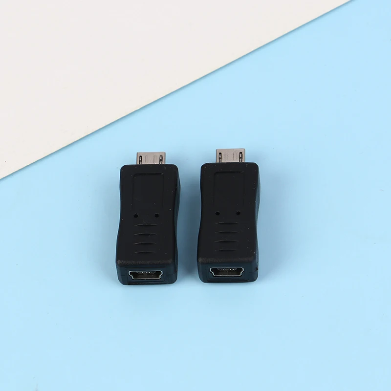 Mini USB, Micro USB Mužov k Mini USB Žena Adaptér Konektor Converter Adaptér pre Mobilné Telefóny, MP3