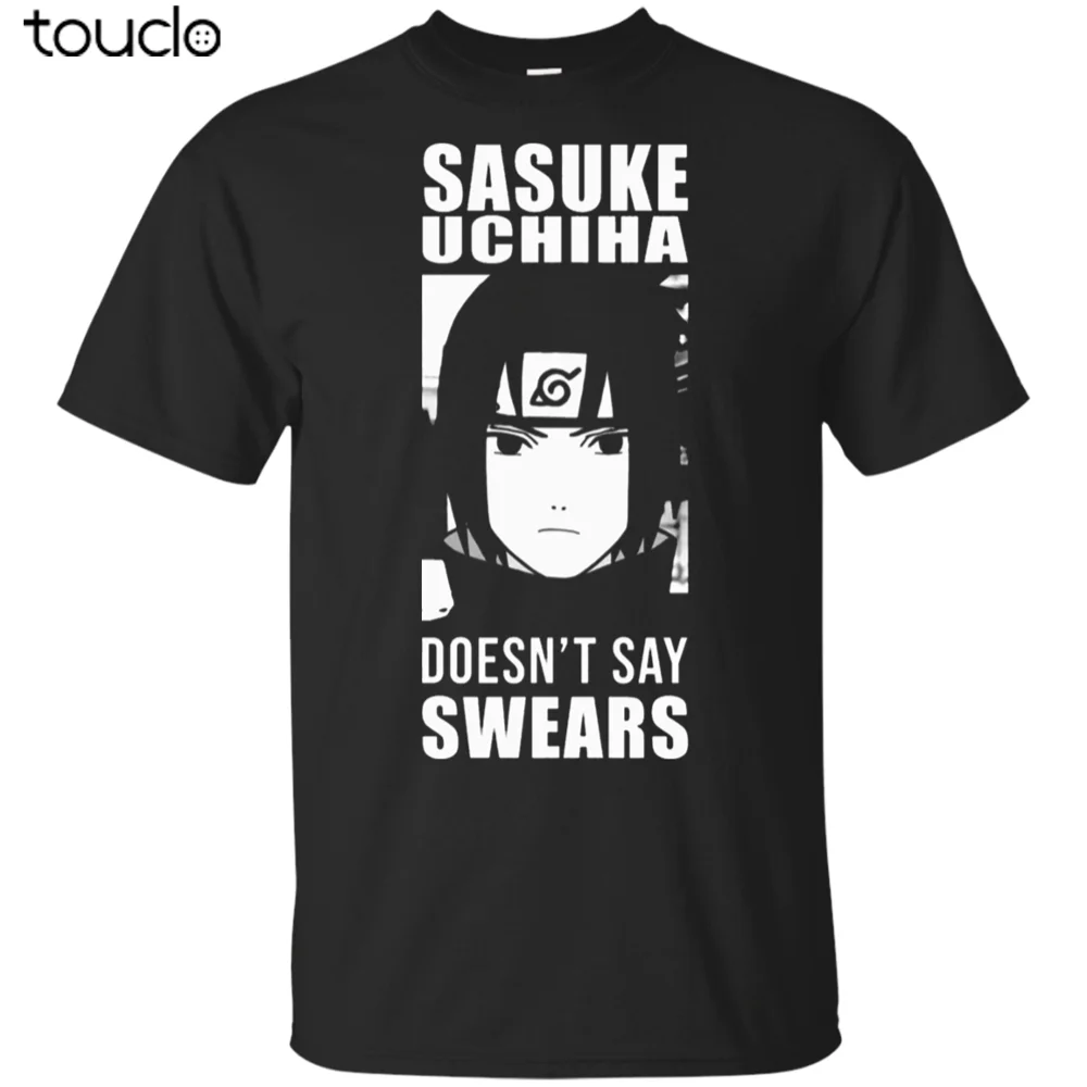 Nové Alpharad Sasuke Sasuke Uchiha - nehovorí, Prisahá T-Shirt Čierna Mužov Unisex S-5Xl