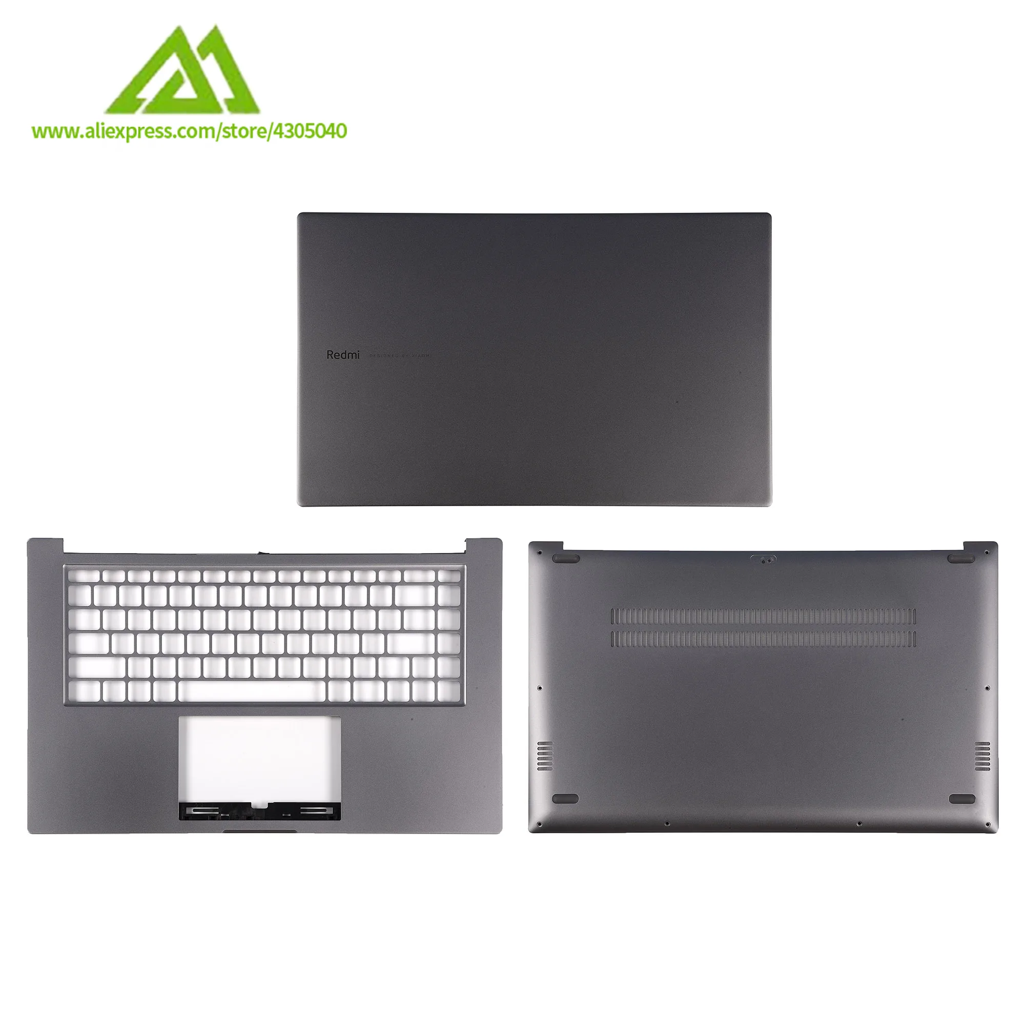 Nové Originálne LCD Zadný Kryt/opierka Dlaní/Spodné puzdro Pre Xiao RedmiBook 16 XMA2002-AN/XMA2002-AJ