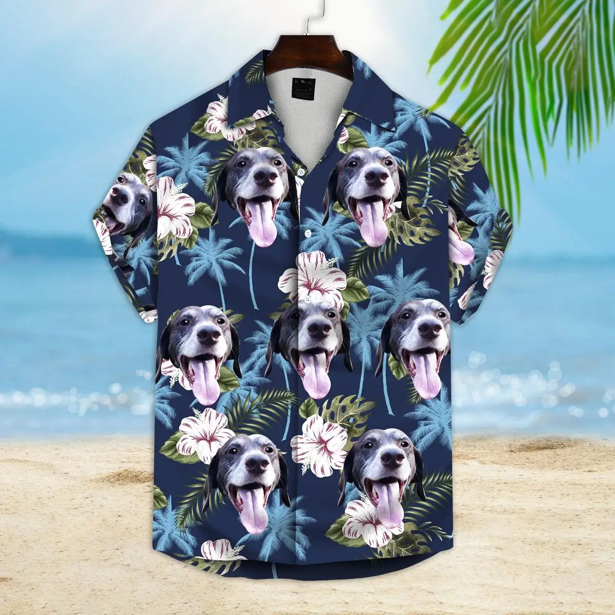 Nové pánske Tričko Black Dog Hlavu Maľovanie 3D Tlač Topy Farba Vintage Oblečenie y2k Tlačidlo Letné Košele pre Mužov