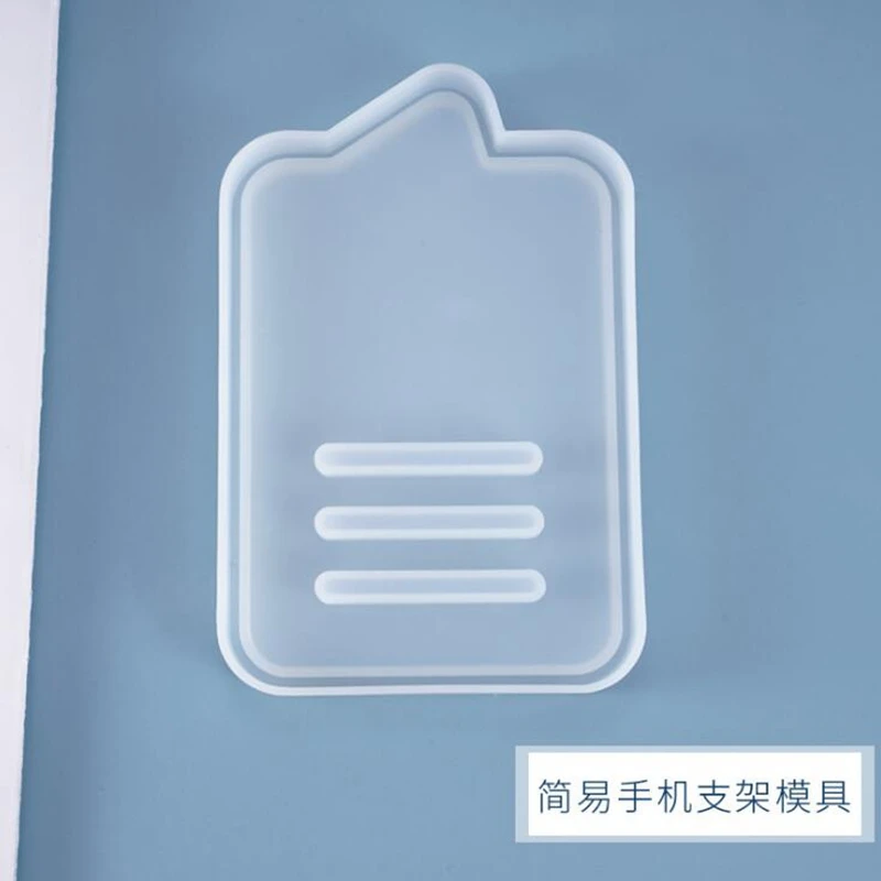 Nové Transparentné silikónové formy živice mobilný telefón prípade držiak silikónové formy DIY ozdoby, dekoračné silikónové formy