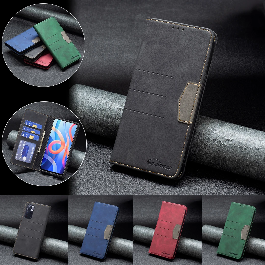 Obchodné Magnetické Flip Kožené Peňaženky, puzdrá Pre Xiao Redmi Poznámka 11 Pro Max Prípade Redmi Poznámka 11 5G 11T M4 Pro Redmi 10 Prípade