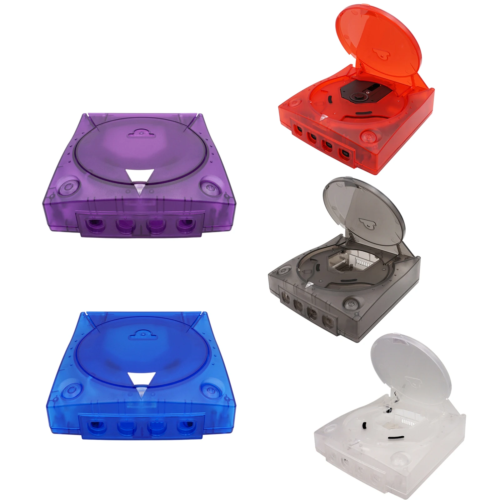 Ochranné puzdro Retro Hard Shell pre Ochranu Priehľadné Boxy Jasné Shell Chránič pre SEGA Dreamcast DC Ľahko Odstrániť
