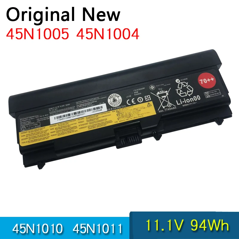 Originálne Batérie 45N1001 45N1006 45N1010 45N1012 45N1105 Pre Lenovo ThinkPad T430 T430I T530 T530I W530 SL430 SL530 L430 L530