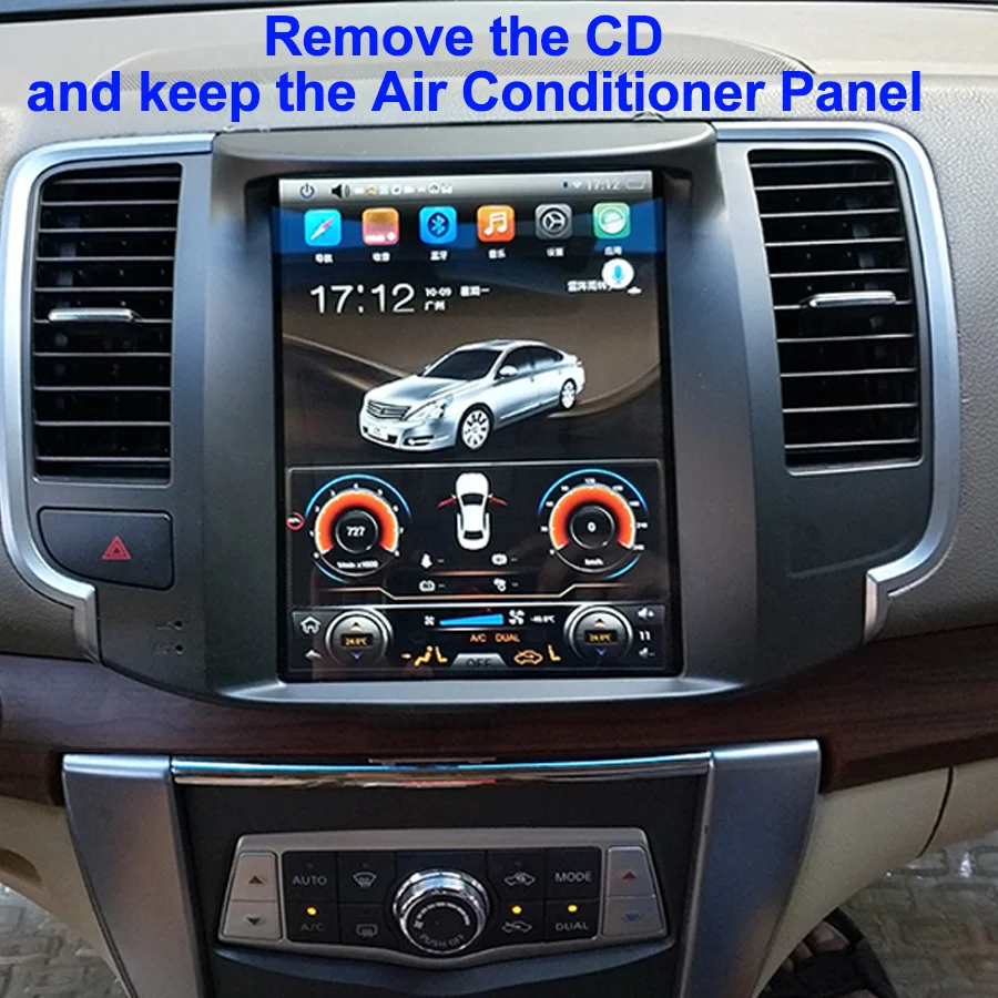 Plazmové Obrazovky Navigácie CARPLAY Stereo Pre Nissan Teana J32 2008 2014 Android 10 GPS autorádia Multimediálny Prehrávač 2 Din Autoradio