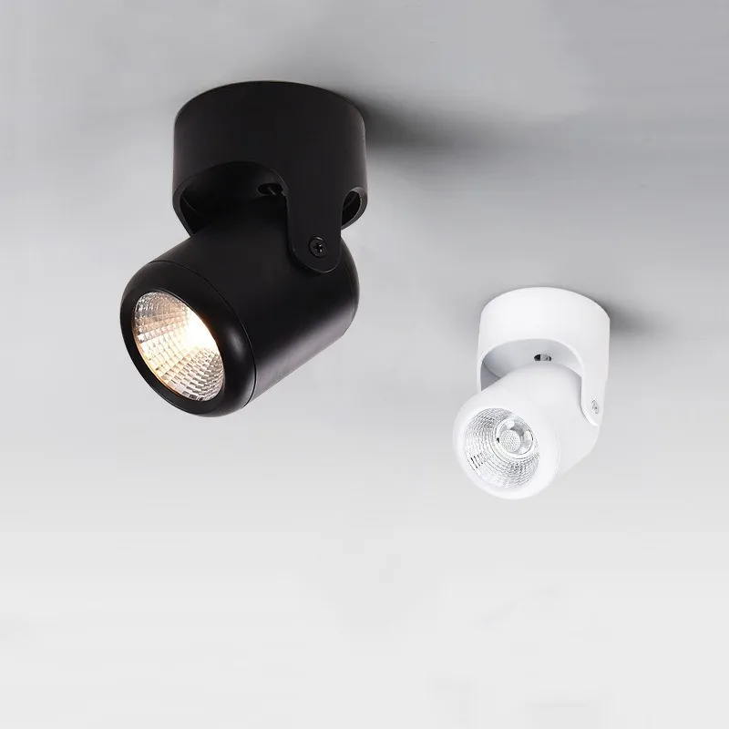 Povrchovú montáž stmievateľné LED downlight otáčanie 360 LED stropné Svietidlá LED reflektor KLASU AC85-260V 7W12W15W 18W Vnútorné osvetlenie