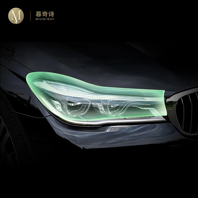 Pre BMW Radu 7 G11 2014-2018 Auto Svetlometu Ochranný Film Predné Svetlo Anti-scratch Kryt TPU Transperent Príslušenstvo