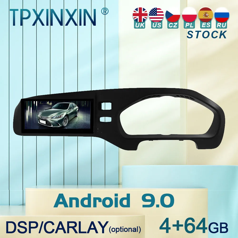 Pre Volvo V40 RHD 2011-2018 Android 9 Auta Stereofónne autorádio s Obrazovke Rádio Prehrávač Auta GPS Navigácie Vedúci Jednotky Carplay
