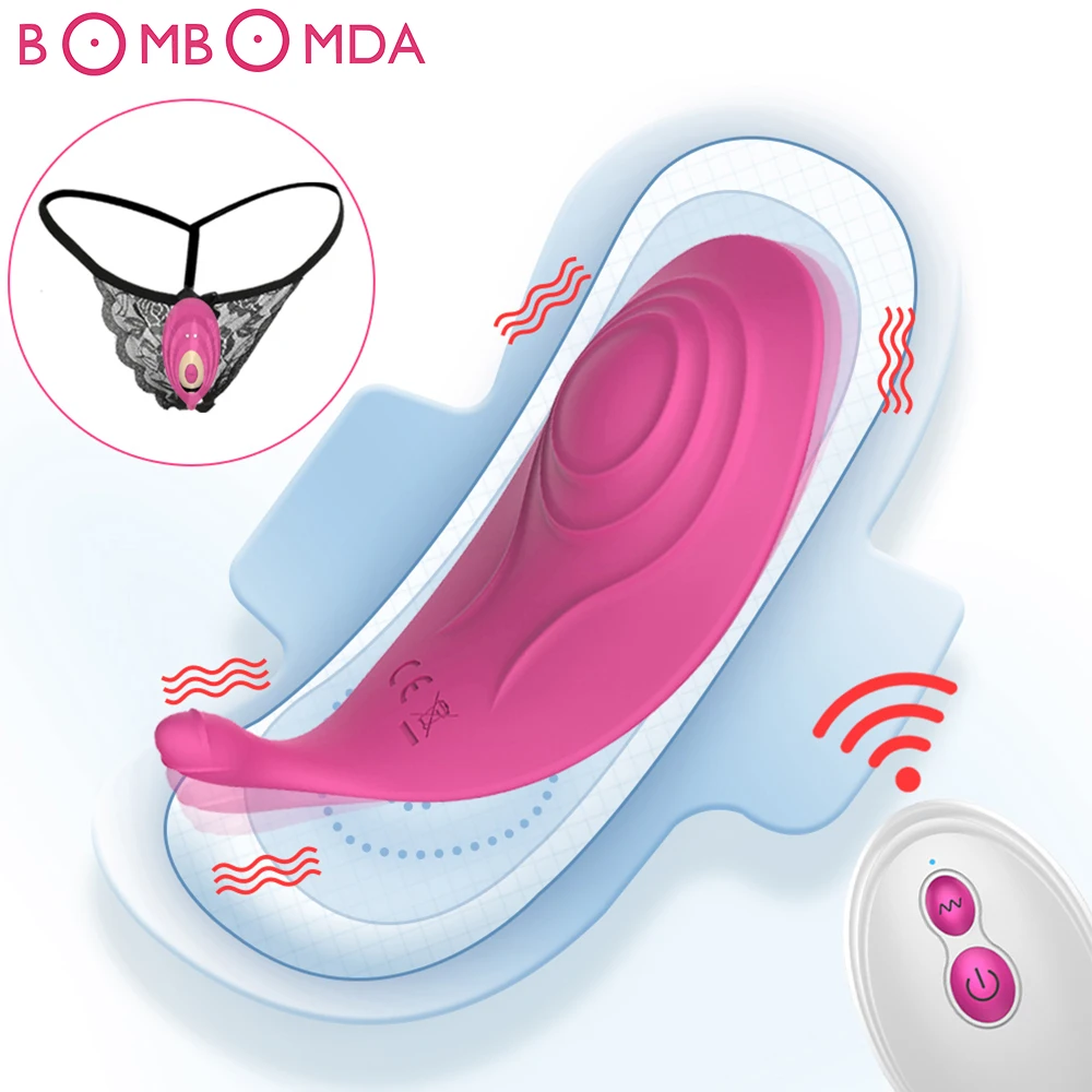 Prenosné Pánty Vibrátor Sexuálne Hračky pre Ženy Neviditeľné Vibračné Vajíčko Klitorálny Stimulátor Bezdrôtové Diaľkové Ovládanie Hračky Pre Dospelých