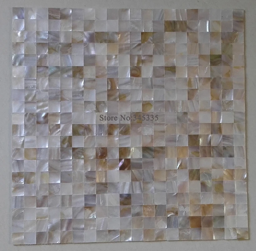 Prirodzený lesk perleť shell mozaikové dlaždice, kuchyňa backsplashbathroom sprcha interiéru panel krb tapety dlaždice