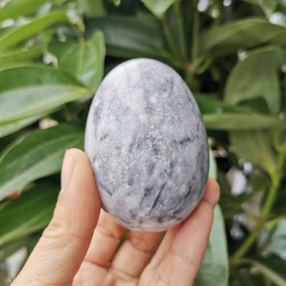 Prírodné Skalné crystal vajcia leštený kameň vajcia