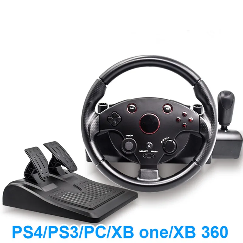 PS 4 3 PC Závodná Hra Volant Počítač USB Reálnych Jazdných Herný Ovládač 360 Pretekárske Auto Konzoly Euro Truck 2 Need For Speed