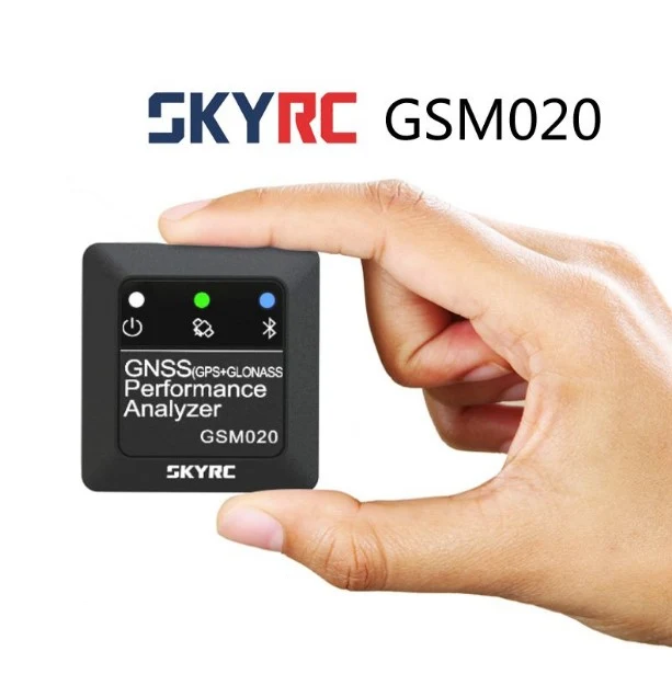 SKYRC GSM020 GNSS Performance Analyzer Výkon Bluetooth GPS APLIKÁCIE Speed Meter pre RC Auto, Vrtuľník FPV Drone DIY Časti