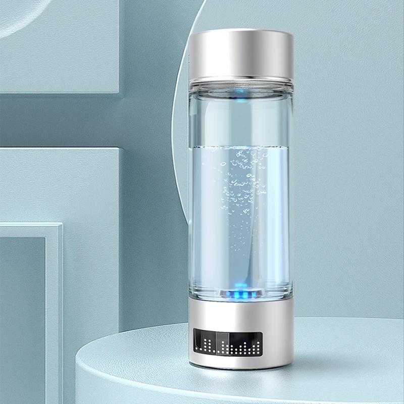 Smart Nabíjateľná 1600ppb Zdravú Pitnú Fľaše, Bohaté na Vodík Ionizátor Vody na Vodík Voda Cup