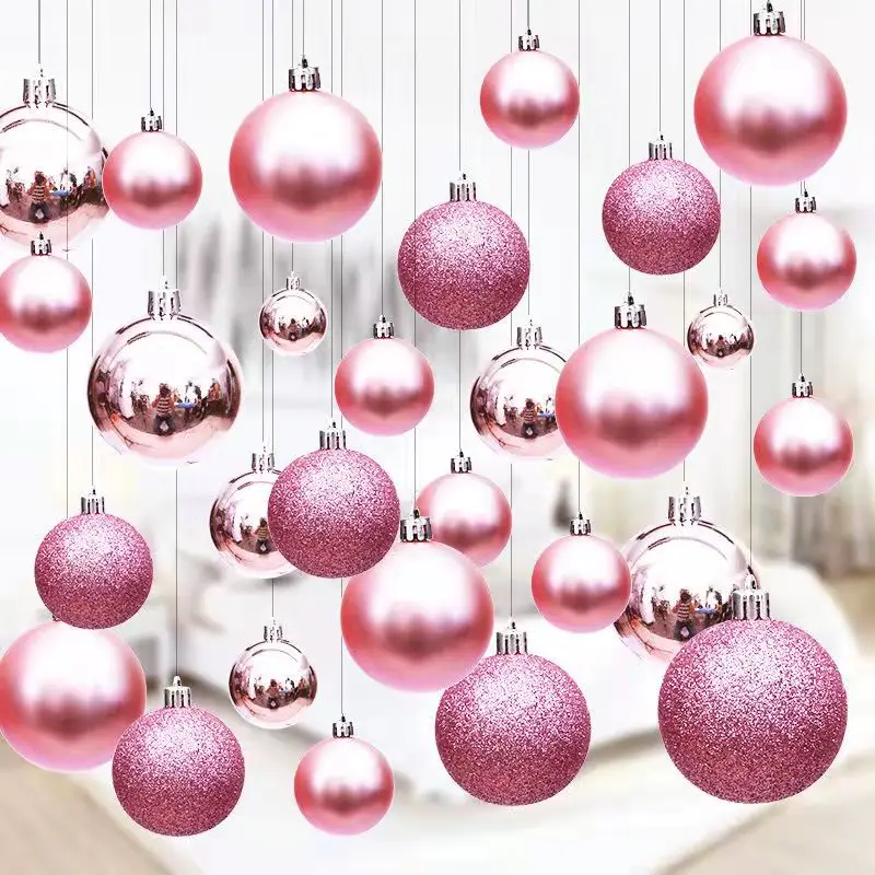 Veselé Vianočné Dekorácie pre Domov Vianočné Gule, Ozdoby na Vianočný Strom Závesné Gule Party Dekor Nový Rok 2021 Noel Kerst