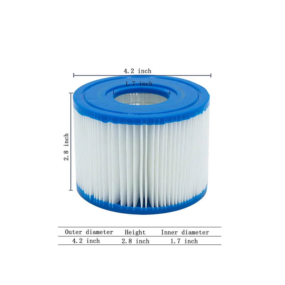 Vhodné pre Intex-29001E PureSpa Typ S1 jednoduchá inštalácia bazén filter prvok
