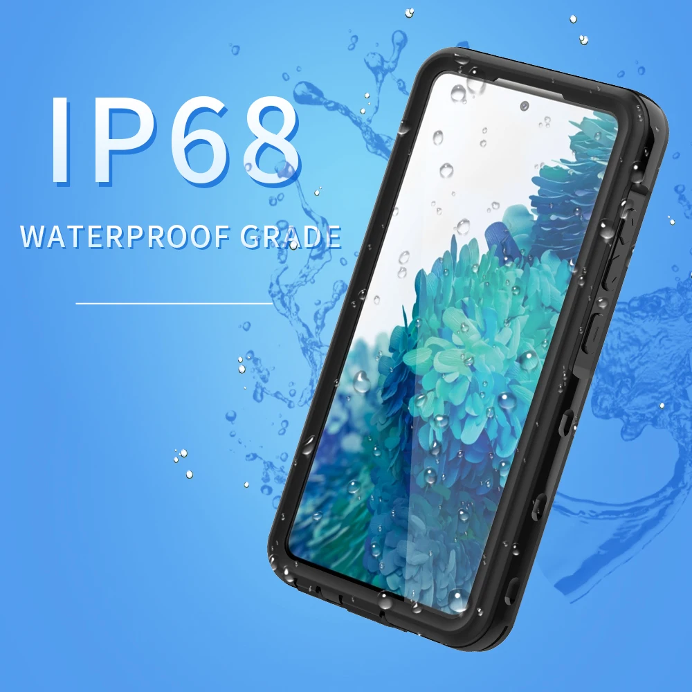 Vodotesný IP68 Telefón puzdro pre Samsung Galaxy A52 5G Coque Ťažkých Plnú Ochranu Shockproof Prípade Vodotesný Kryt