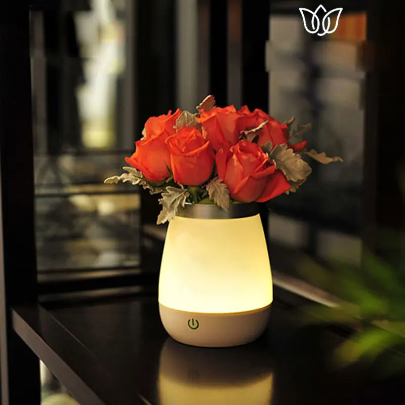 Váza Bar Stolové Lampy, Spálňa Led Nočné Osvetlenie, Moderné Kvetinové Držiteľ Stolná Lampa Domov Reštaurácia Obývacia Izba, Nočné Svietidlá