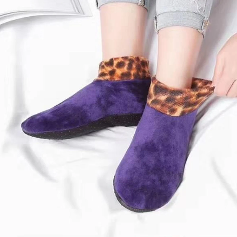 Ženy Retro Leopard Tlač Ponožky Módne Žena Bavlna Ulici Populárne Prúžok Leopard Krátke Ponožky Pre Všetky ročné obdobia